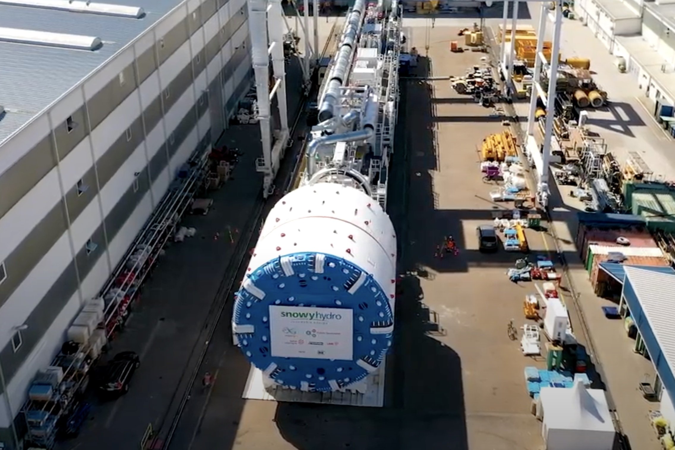터널 굴착기 모형 (Tunnel Boring Machine Model)